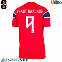 Maglie da calcio Norvegia Erling Haaland #9 Prima Maglia Mondiali 2026  Manica Corta